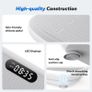 Powerful Vibration Plate Exercise Machine for Weight Loss and Shaping, 13 mm Large Amplitude, 200 kg Weight Capacity, Silicone Pedal, Built-in Bluetooth Speaker Image 4