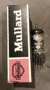 Mullard EF86 valve new old stock