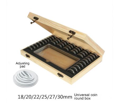 BRAND NEW Banknotes And Coins Protection Storage Box Suitable For Storing 40 Coins + 100 Banknotes
