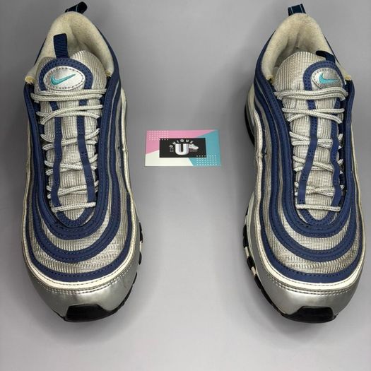 Premium Nike Air Max 97 Silver Navy