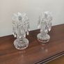 Crystal Lustres - Pair - Cut Glass Image 10