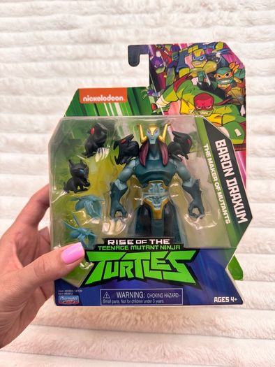 Rise Of The Teenage Mutant Ninja Turtles TMNT Baron Draxum Figure PLease see photos