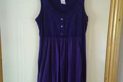 Designer purple dress by sonia rykiel