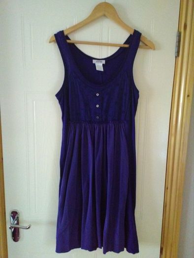Designer purple dress by sonia rykiel