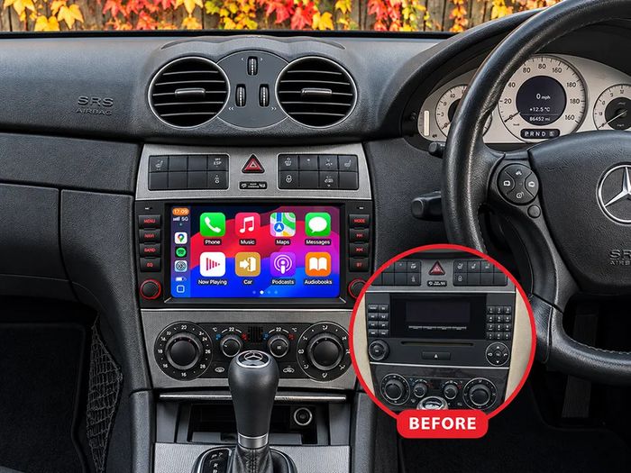 Special Android Unit Mercedes C-Class/CLK 2006-2014