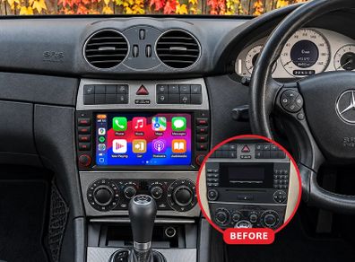 Special Android Unit Mercedes C-Class/CLK 2006-2014