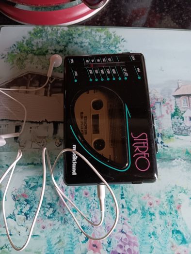Vintage tape player
