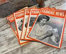 vintage magazines 1957 yr