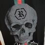 Bling Luxury T-Shirt Skull Hiphop Brand New with Tags Image 2