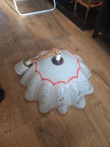 glass lampshade