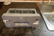 Tumble dryer drawer with filter sponge