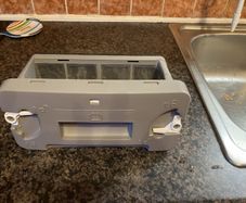 Tumble dryer drawer with filter sponge