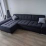Dark grey corner sofa with chaise - BRAND NEW Image 3