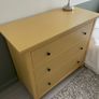 IKEA Hemnes - 3 drawer chest mustard Image 3