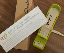 Clarks Toddler Foot Gauge