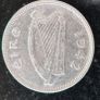 Ireland Excellent 1942 Silver Shilling Coin Image 2