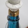 Vintage Blue & Clear Glass Table Lamp by Carl Fagerlund for Orrefors, Sweden, 1960s Image 5