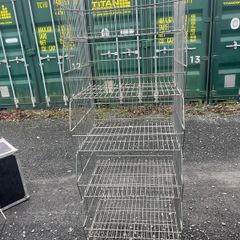 10 stackable  mesh display baskets
