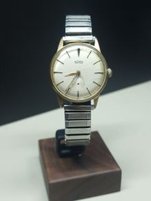 Vintage Rown Mens WindUp Watch Working 17 Jewels