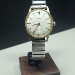 Vintage Rown Mens WindUp Watch Working 17 Jewels