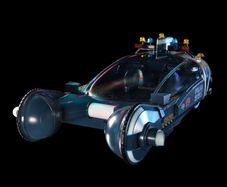 Master Replicas Deckard's Police Spinner Blade Runner 2049