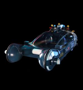 Master Replicas Deckard's Police Spinner Blade Runner 2049