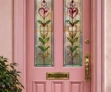 Solid Wood Victorian/Edwardian style external front door