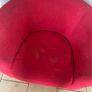 red fabric chair free Image 3