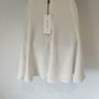 New with Tags Karen Millen Fluid Tailoring Ivory Skirt RRP 175 Image 10
