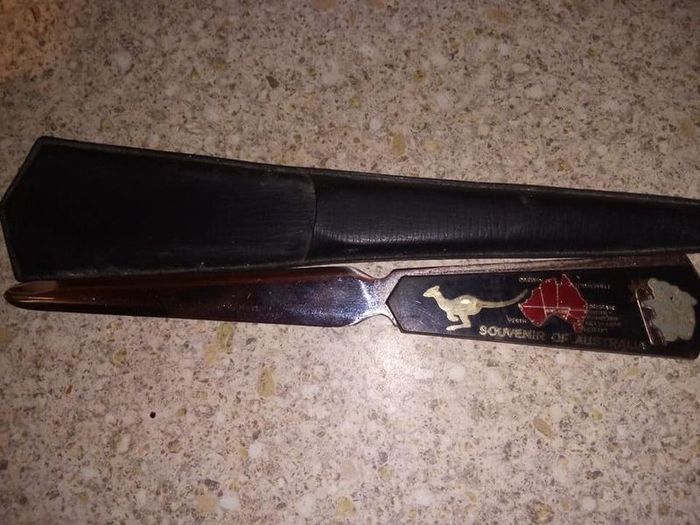 Vintage Australian Mail Opener