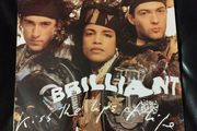 Brilliant Kiss the lips of life lp (synth pop) rare irish press (members inc. Jimmy Cauty KLF / Youth Killing Joke)
