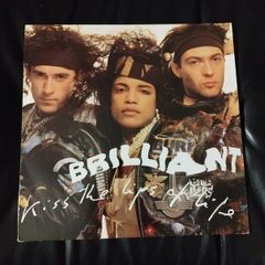 Brilliant Kiss the lips of life lp (synth pop) rare irish press (members inc. Jimmy Cauty KLF / Youth Killing Joke)
