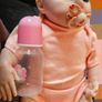 Reborn Dolls Newborn Baby Reborn Dolls Reborn Girls 19 inch Lifelike Soft Silicone Realisitc Handmade Vinyl soft Lifelike Cute Newborn Reborn Doll Toys, Yellow Image 7