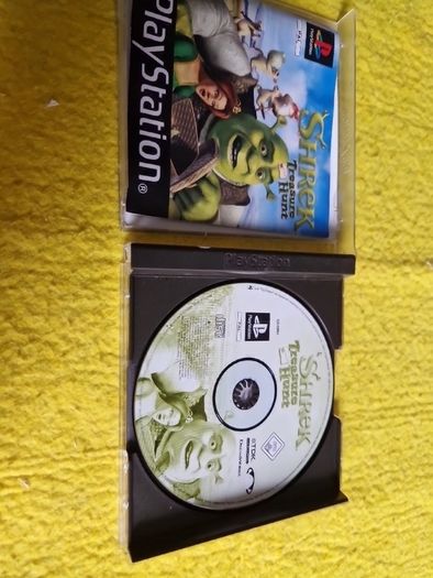 Shrek Treasure Hunter PlayStation1 ps1 PlayStation2 ps2 games Original