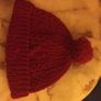 Vintage Child's Handknit Aran Jacket with Matching Hat. Image 2