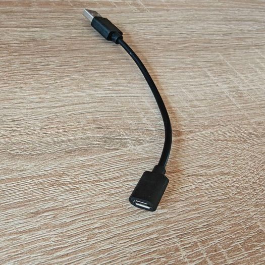 USB A to Micro USB female cable