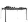Gazebo 3x4m with Adjustable Louvered Roof Image 2