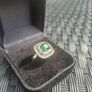 Stunning Vintage 925 Sterling Silver Ladies Cocktail Ring Image 3