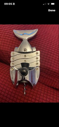 Vintage 'Lazy Fish 'Corkscrew