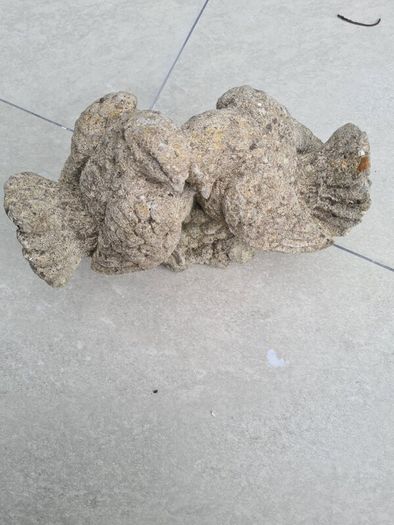 Lovebirds Stone Statue