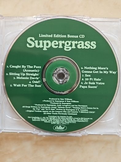 Supergrass 2CD (Promo) - In It For The Money