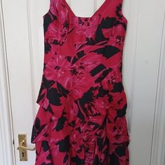 Ladies Monsoon VNeck Cocktail Dress Size 8
