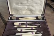 Antique manicure set