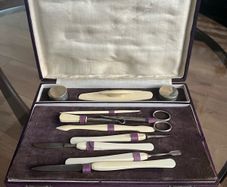 Antique manicure set