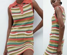 zara viral knit dress