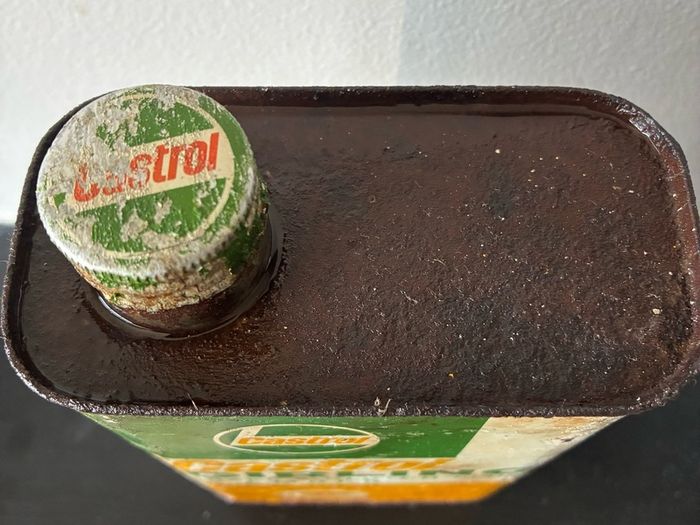 Vintage Castrol Brake Fluid Tin
