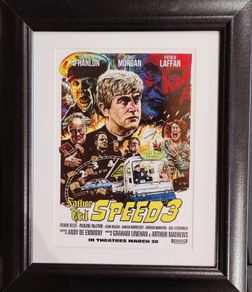 Father Ted Speed 3 Framed Poster