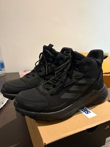 Black Adidas Terrex Anylander Waterproof boots