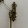 Set of 4 Vintage Ornate Brass French Rococo Swivel Curtain Cranes / Holdbacks Image 4