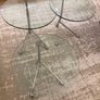 Contemporary next of three glass tables Image 4